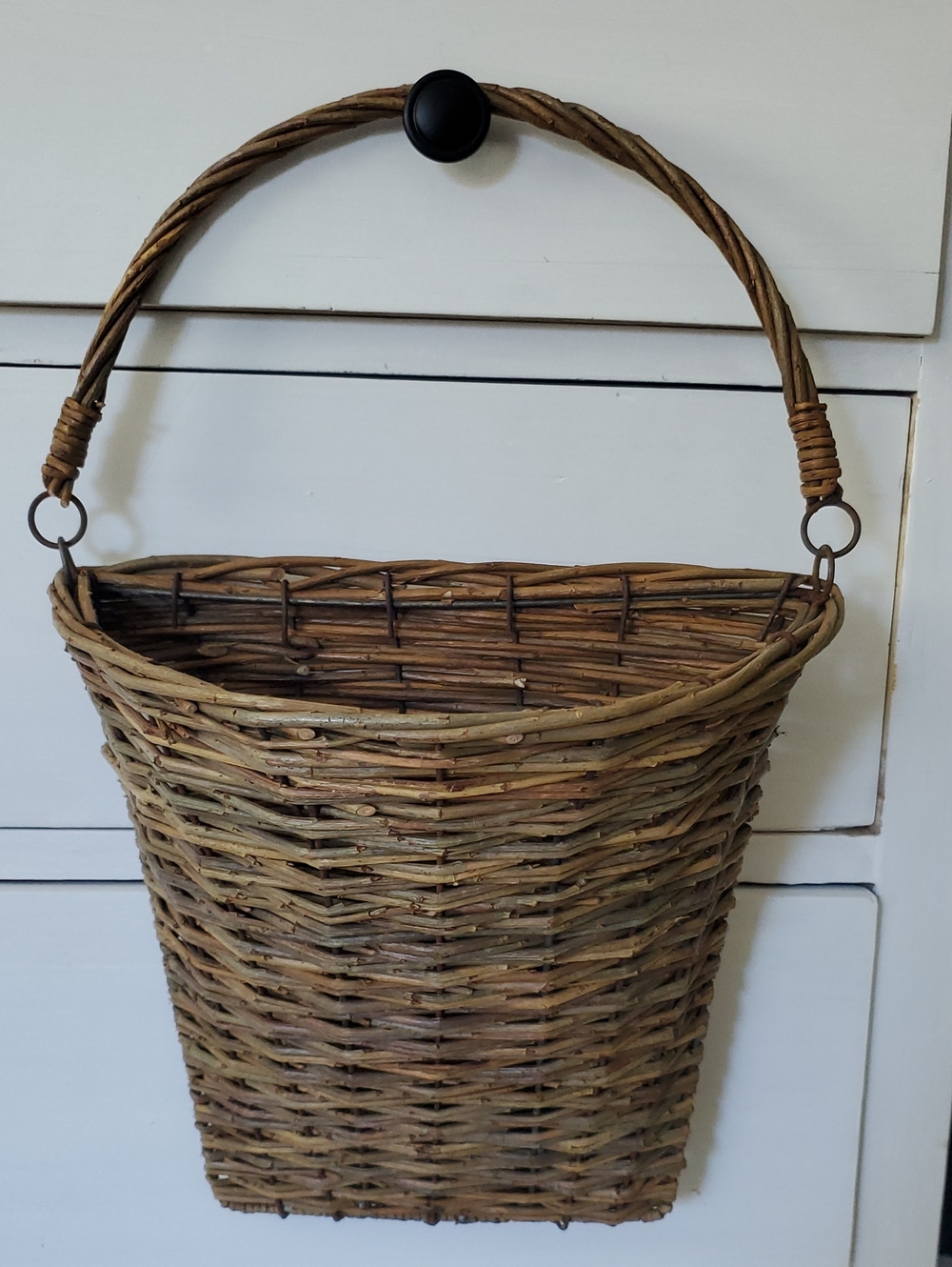 Woven Hanging Basket - Natural Brown